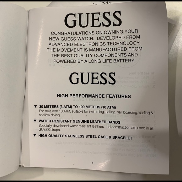 Rose Gold Guess Watch - Picture 7 of 7